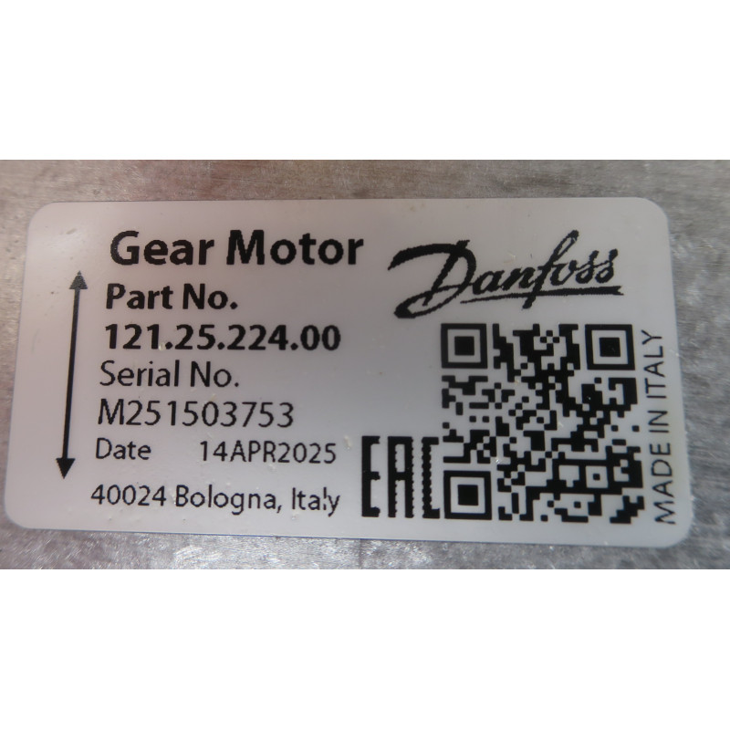 Danfoss No:121.25.224.00