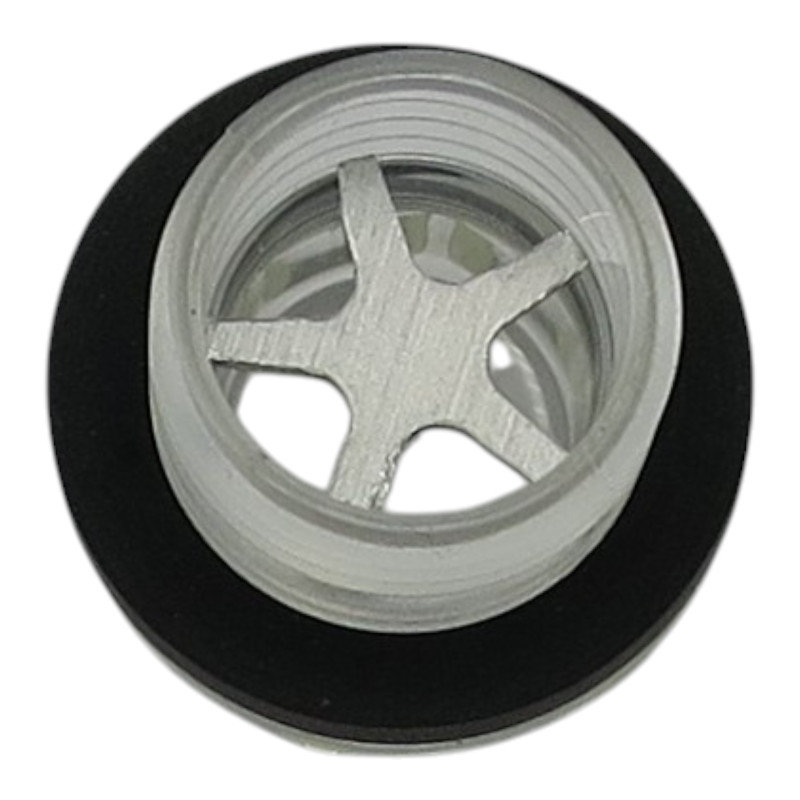 OIL LEVEL PEEPHOLE SIGHT GLASS 1/4 BSP